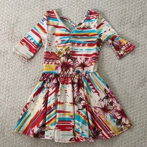 DotDotSmile floral ballerina dress